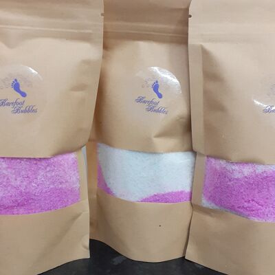 Rose Geranium foaming Bath Salts / Soak