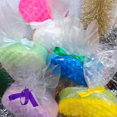 Loaded Soap Sponges - Lemon and Peppermint