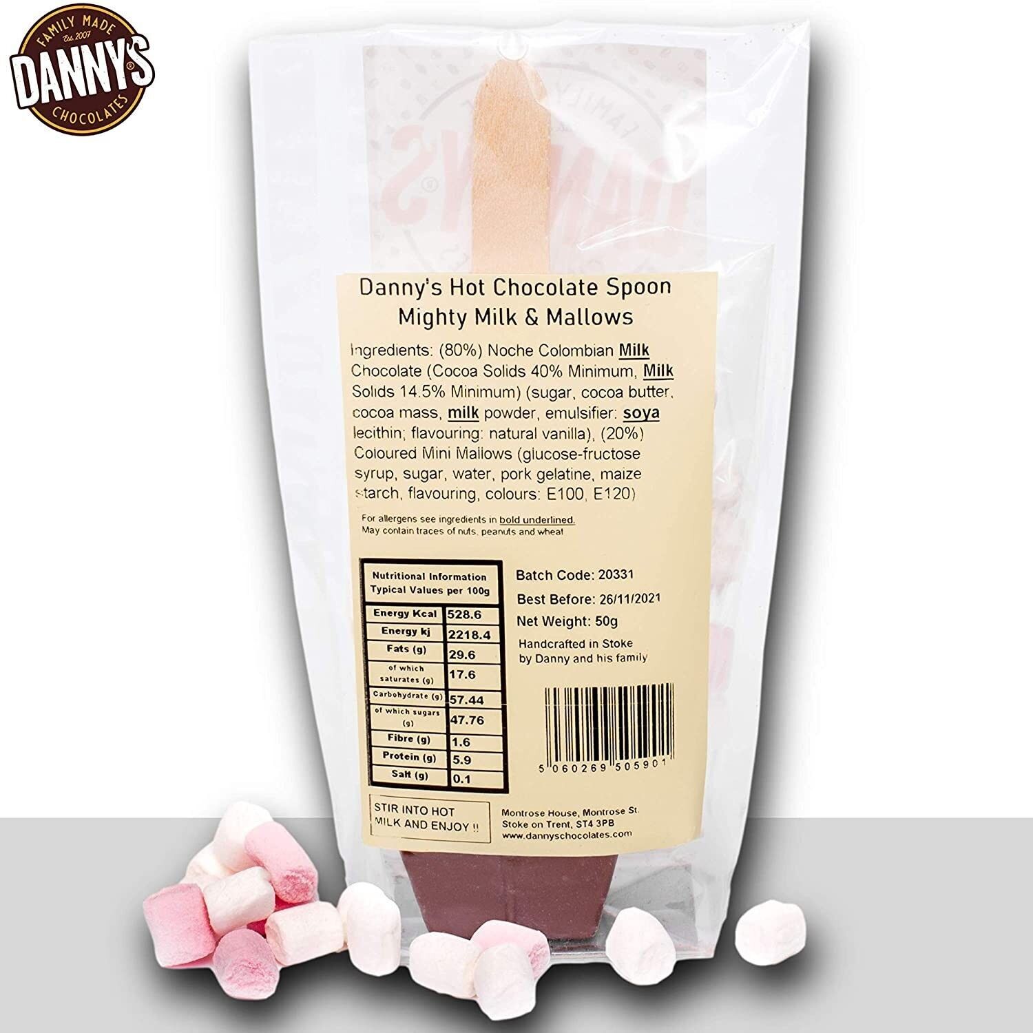 Mighty Milk Hot Chocolate Spoon 50g