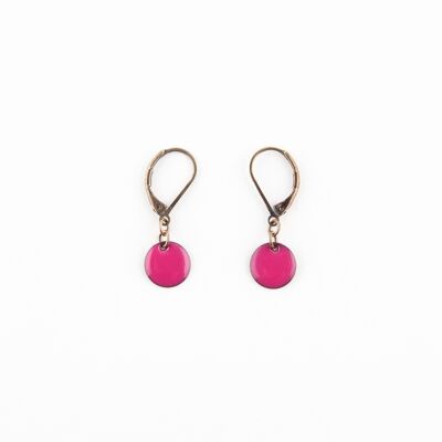 Pink Péquelettes Earrings