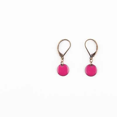 Pink Péquelettes Earrings