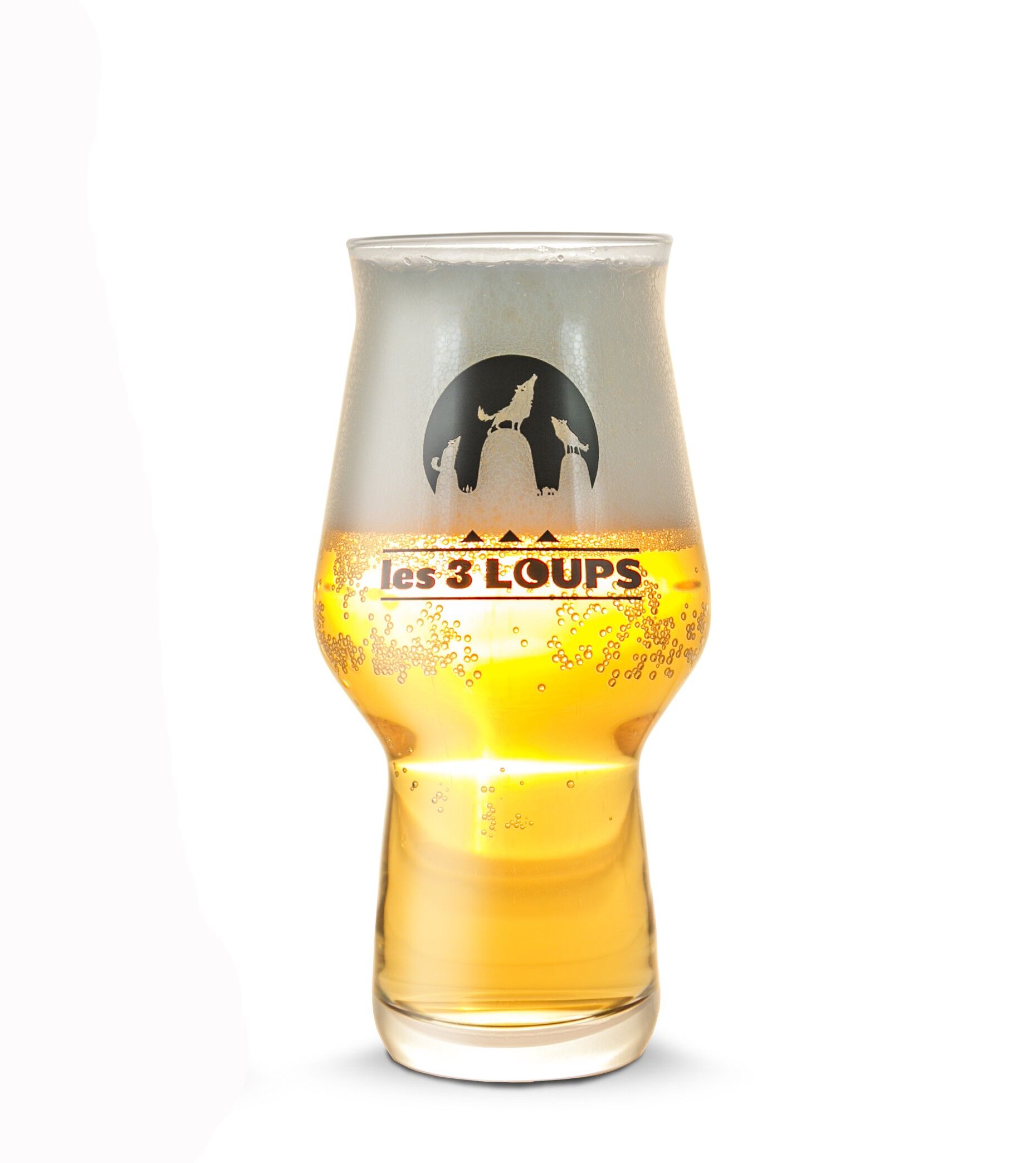 Bicchiere birra LES 3 LOUPS Carft Master One 46 cl.