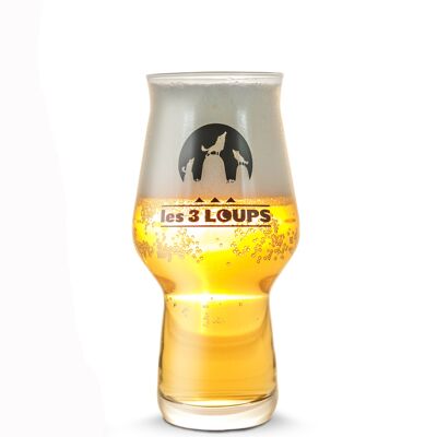 Beer glass LES 3 LOUPS Carft Master One 46 cl.