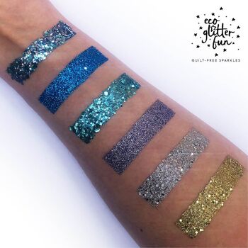 Eco Glitter Fun Sparkle 6pcs Sky Boxed Kit 2