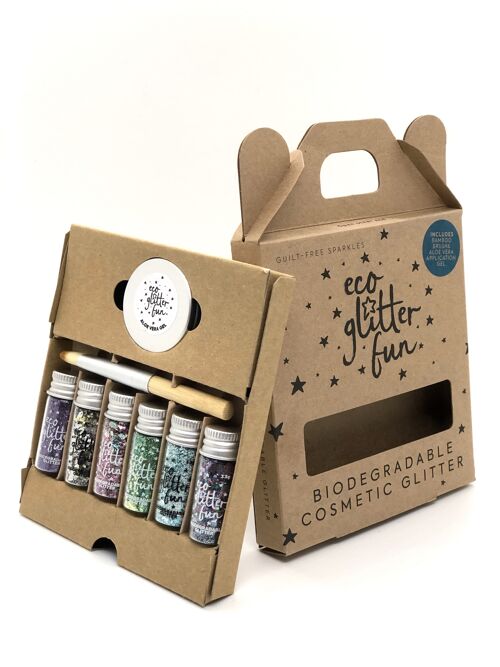 Eco Glitter Fun Sparkle 6pcs Blends Boxed Kit