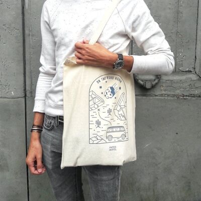 "On The Road Again" Tote Bag