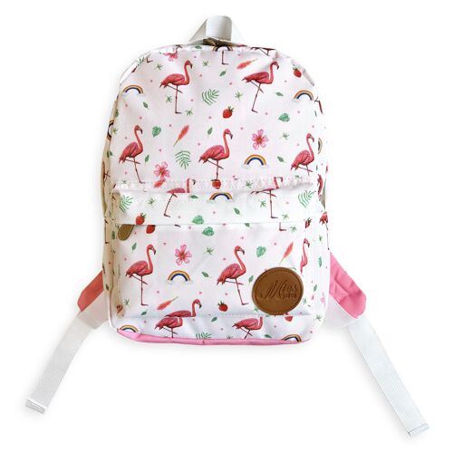 Kids backpack flamingo