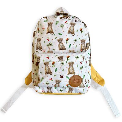 Kids backpack leopard