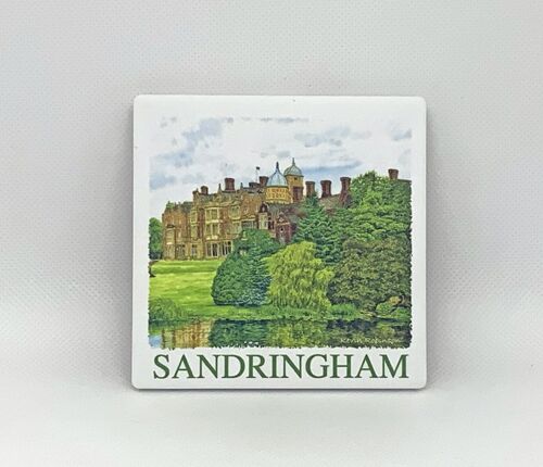 Ceramic Coaster, Sandringham. Norfolk