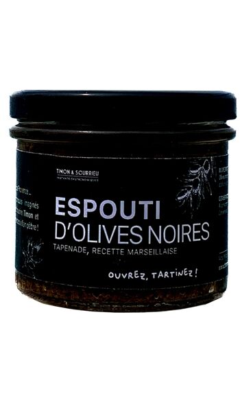 TAPENADE OLIVE NOIRE ET MOUTARDE ANGLAISE 2