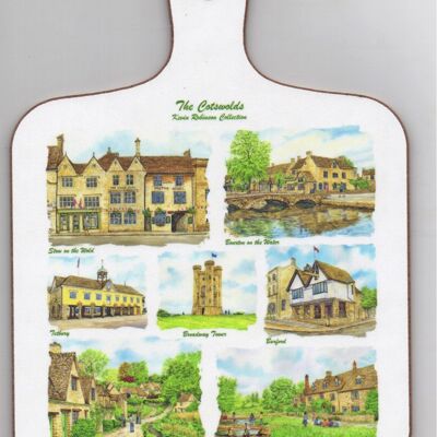 Mini Cutting board, Cotswolds multi image.