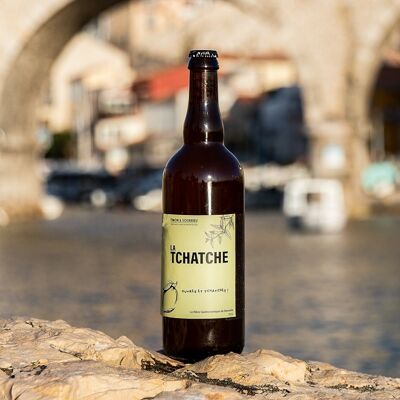 TCHATCHE BEER LEMON VERBENA 75cl (Gastronomic Marseille beer)
