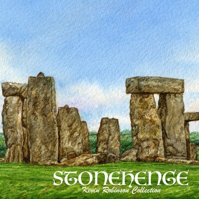 Ceramic Mug Stonehenge (Wiltshire ) daytime,