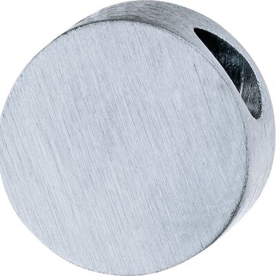 PURE - pendant round, 8mm, polished and matt made of stainless steel
