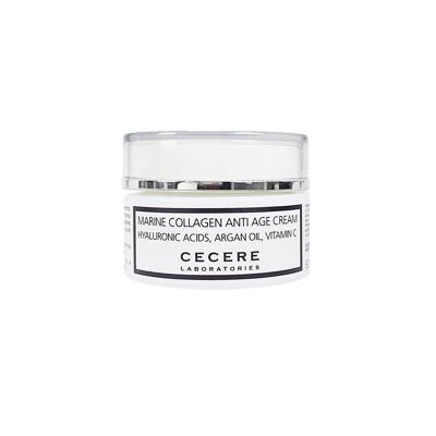 Marine Collagen Cream Hyaluronic Acids Argan Oil Vitamin C