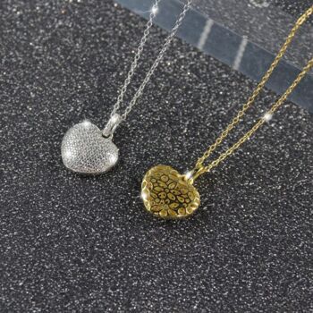 Collier Or Petit Coeur 3