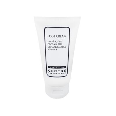 Foot Cream Professional Karité Butter Cocoa Butter Gluconolactone Vitamin E