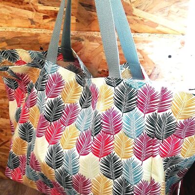 Waterproof shopping bag - feathers