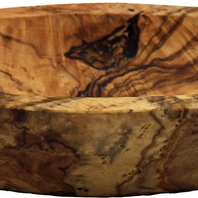 Jabonera de madera de olivo, mediana, 11-13cm