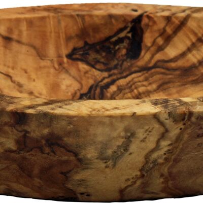 Olive wood soap dish, medium, 11-13cm