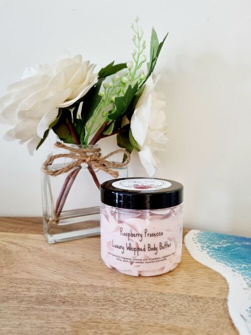 Raspberry Fizz Luxury Whipped Body Butter Mousse