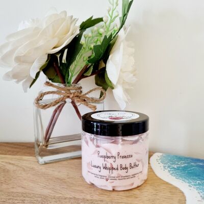 Raspberry Fizz Luxury Whipped Body Butter Mousse