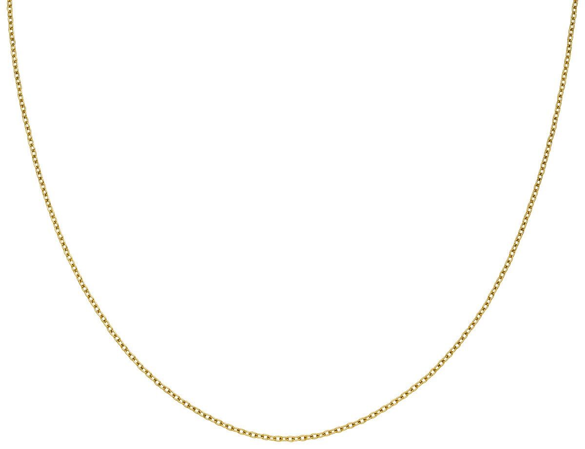 Catena ad ancora con chiusura a baionetta 45cm in acciaio inossidabile oro