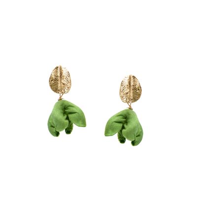 Flourist FLPNW7 Green Granny Earrings