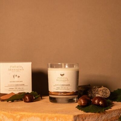 Chestnut scented candle