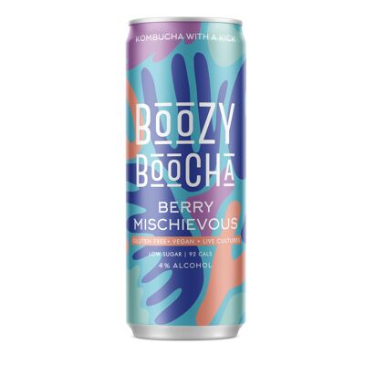 Berry Mischievous Boozy Boocha - 24 Pack