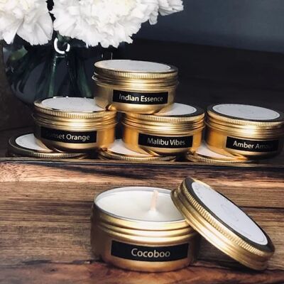 Cocoboo Mini Candle (Gold) NEW VERSION