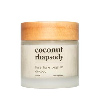 Coconut Rhapsody - Huile de Coco pure - Visage, corps, cheveux - Hydratante, nourrissante, protectrice, démaquillante - 100 ml 2