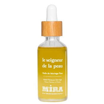 Le Seigneur de la Peau - Huile de Moringa vierge pour la nuit - Visage, corps - Très nourrissante, anti-âge, assouplissante, fini gras - 30 ml 2