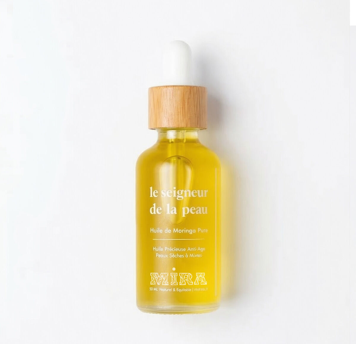The super powerful oil - The Lord of the Skin - Virgin Moringa oil for the night - Face, body - Very nourishing, anti-aging, softening, oily finish - 50 ml