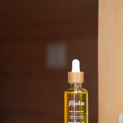 Jobi Jojoba - Olio secco Virgin Jojoba - Viso, corpo, capelli - Nutriente, protettivo, seboregolatore, struccante - 30 ml