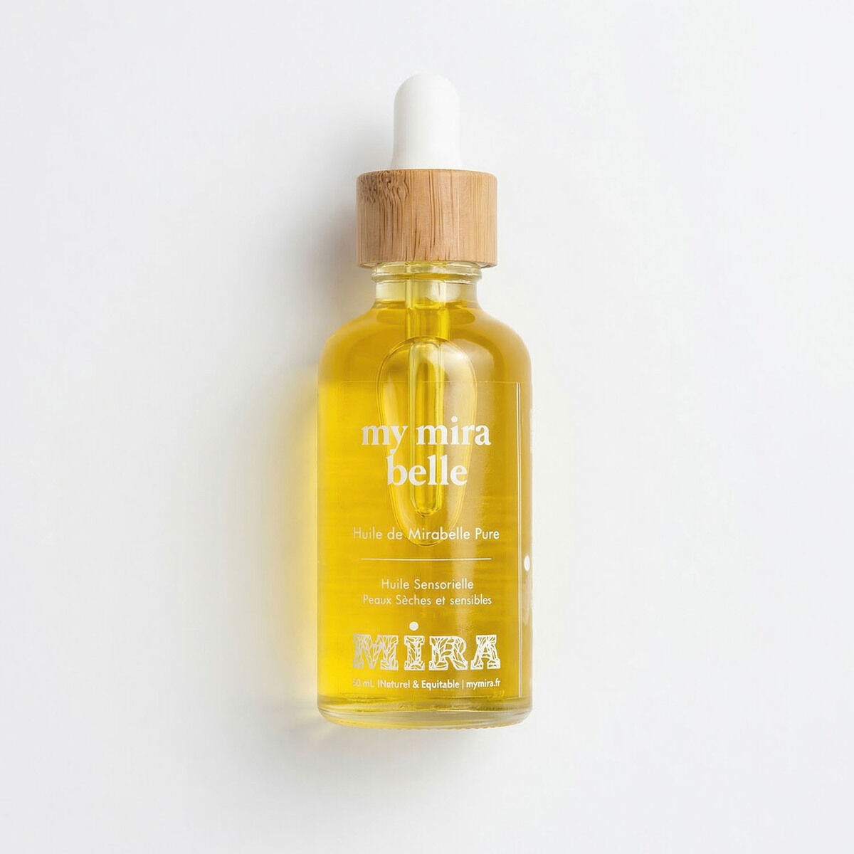 My mira belle - Pure Mirabelle plum oil - Face - Softening, emollient, nourishing, gourmet - 50 ml
