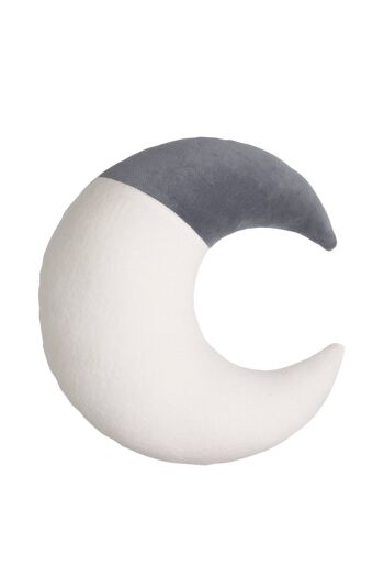 Coussin Jouet Lune Bleu Cosmique 1