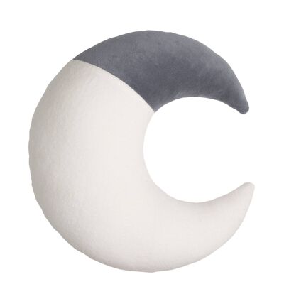 Toy Cushion Moon Cosmic Blue