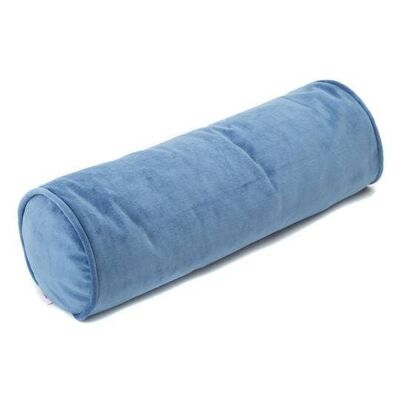 Roll cushion Velvet Deep Blue