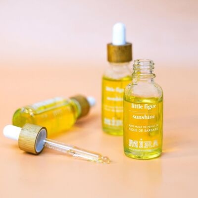 Little Figue Sunshine - Pure Prickly Pear Seed Oil - Face - Against Fine Lines and Wrinkles - 30ml