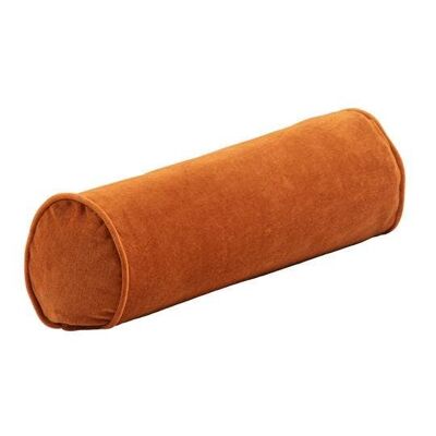 Roll Cushion Velvet Cinnamon