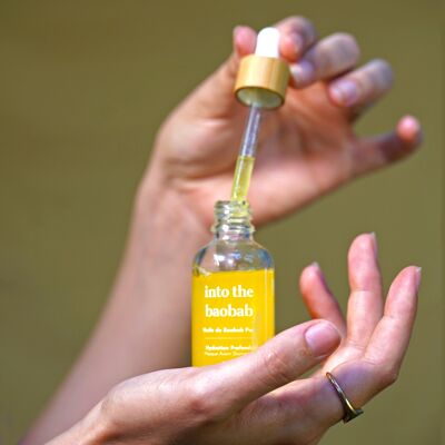 Into the Baobab - Pure Baobab Oil - Face, body, hair - Ultra-nourishing, protective, very dry and sensitive skin - 50 ml