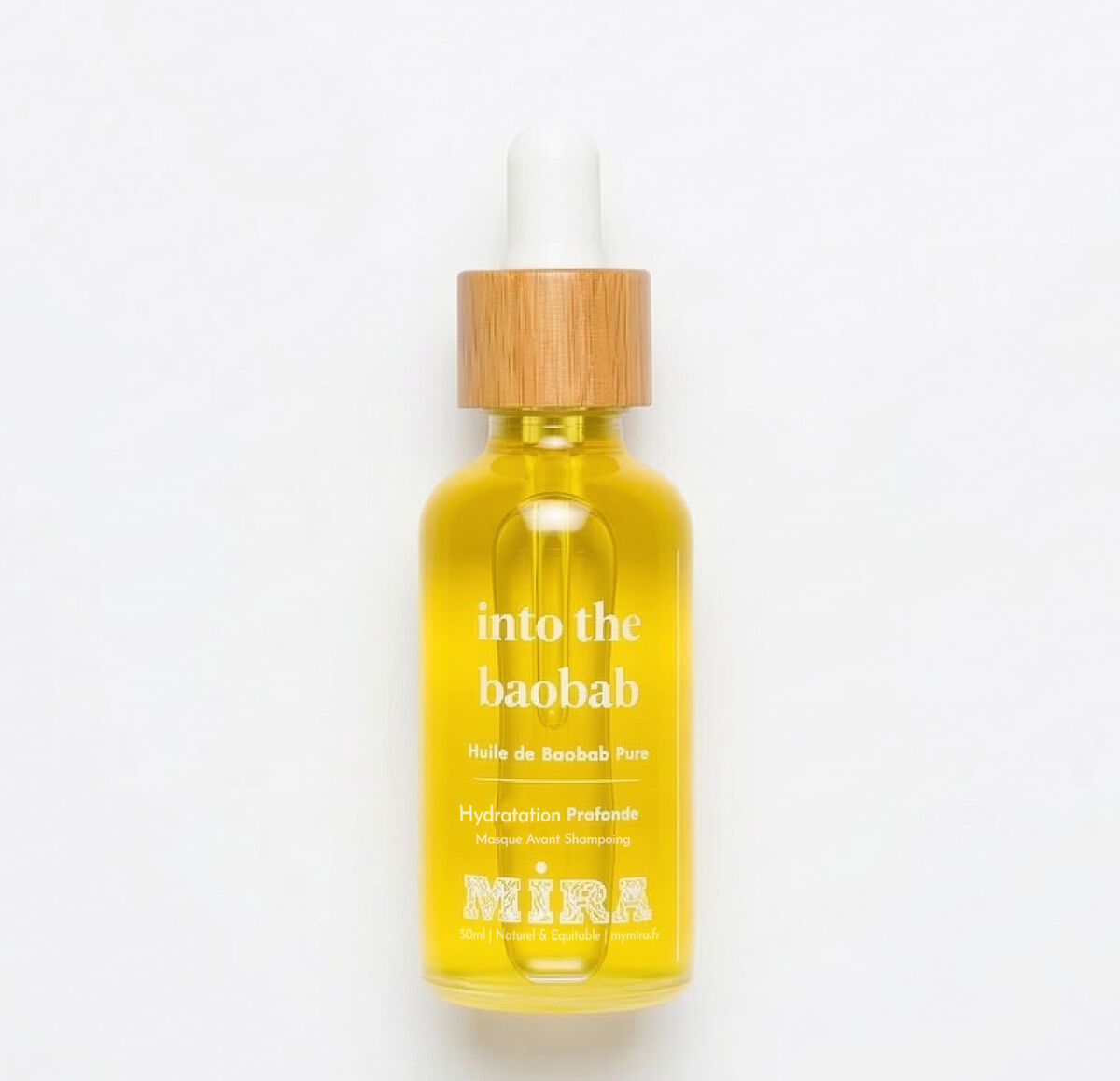 Natural face, body, hair care - Cosmetics - Into the Baobab - Pure Baobab Oil - Ultra-nourishing, protective, very dry and sensitive skin - 50 ml
