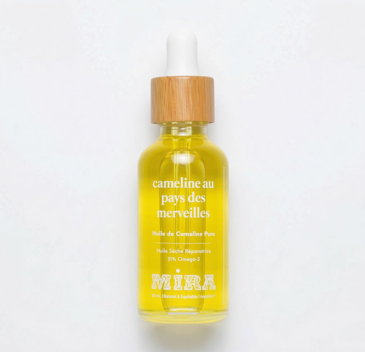 Camelina au Pays des Merveilles - Pure Camelina dry oil - Face, body, hair - Moisturizing, nourishing, anti-aging, sebum-regulating - 50 ml