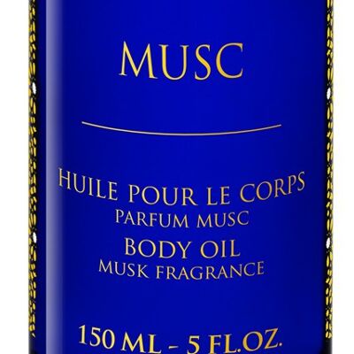 Huile corporelle parfum Musc - 150ml