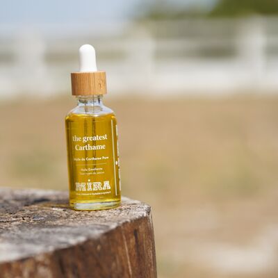 The Greatest Safflower - Pure Safflower dry oil - Face, hair - Restructuring, nourishing, toning, make-up remover - 30 ml
