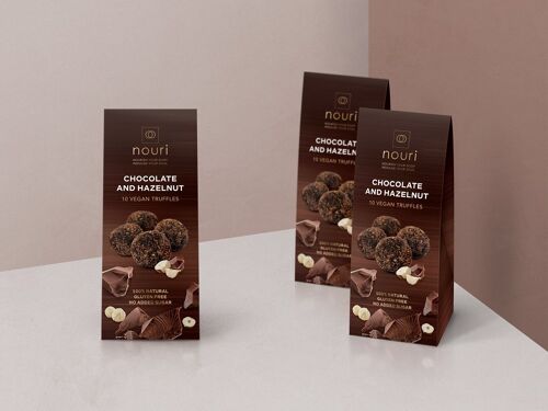 Chocolate and Hazelnuts (pack of 10)