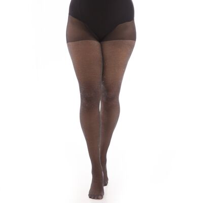 Shimmer Tights-Black/Silver