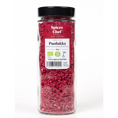 Wild lingonberry crushed freeze-dried Organic 40g