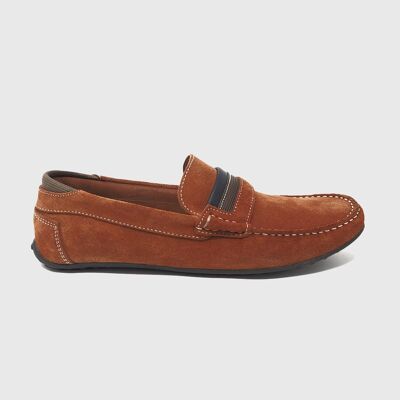 Axel Orange Loafers